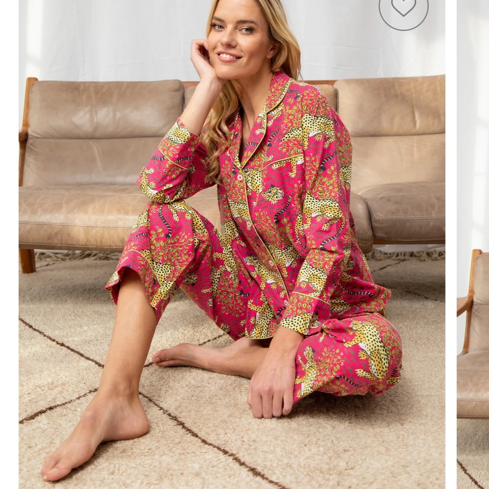 Anthropology Printfresh Bagheera Pajama Set